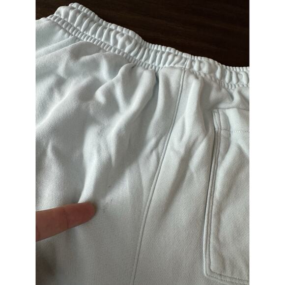 Air Jordan Shorts Men’s Small Nike Flight Fleece Glacier Blue $109 - Picture 11 of 12